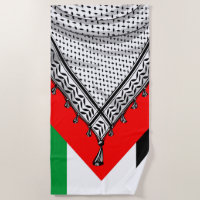 Tecido Tradicional do Keffiyeh Scarf Palestino