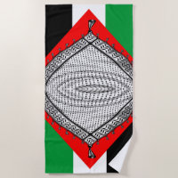 Tecido Tradicional do Keffiyeh Scarf Palestino