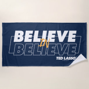 Toalha De Praia Ted Lasso Acredite em