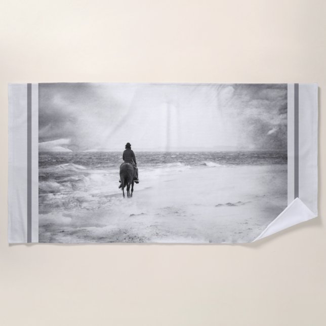 Toalha De Praia Tempos Tempestuosos - (Frente)