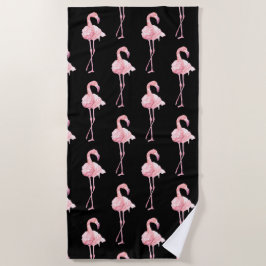 Toalha De Praia Tender Flamingo Series Design 2 Beach Towel