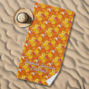 Toalha De Praia Tequila Sunrise