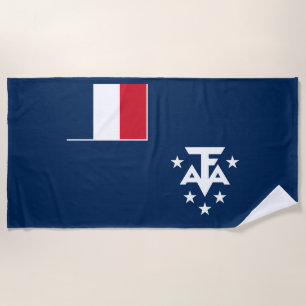 Toalha De Praia Terras Austrais e Antárticas Francesas