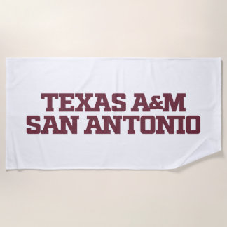 Toalha De Praia Texas A&M San Antonio
