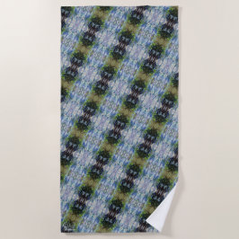 Toalha De Praia Textura #21 de la obra Maritimo