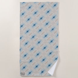 Toalha De Praia Textura #6 de la obra Viendo a travez de los ojos