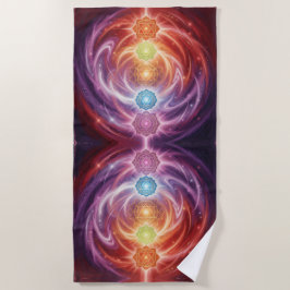 Toalha De Praia The 7 Chakras´10
