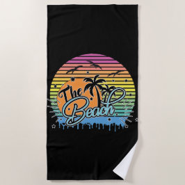 Toalha De Praia The Beach, Verão de 2023