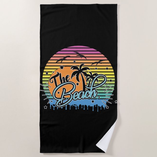 Toalha De Praia The Beach, Verão de 2023 (Frente)