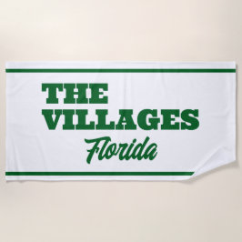 Toalha De Praia The Villages Florida Pool/Beach Towel