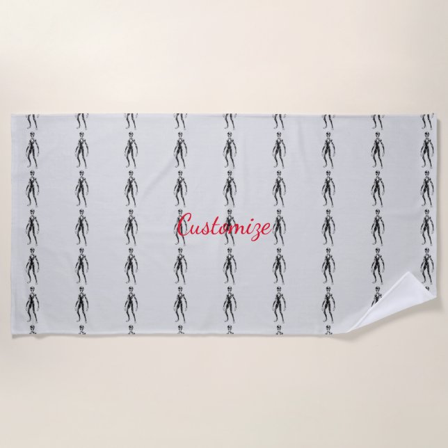 Toalha De Praia Thunder_Cove de Alienígena de OFO (Frente)