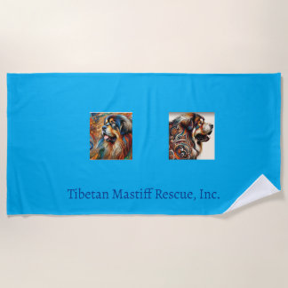 Toalha De Praia Tibetan Mastiff Beach Towel