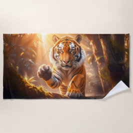 Toalha De Praia Tigre