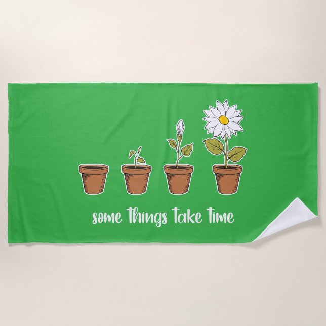 Toalha De Praia Time (Frente)