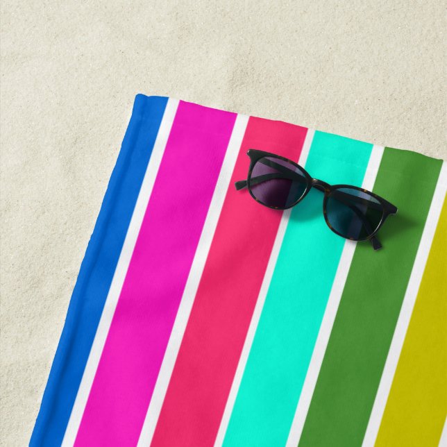 Toalha De Praia Tiras de Primavera quentes quentes (In Situ)