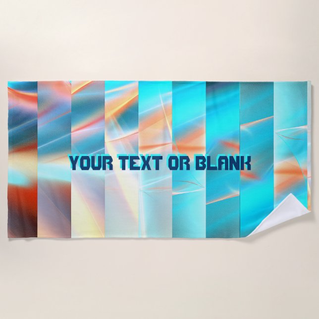 Toalha De Praia Tiras Sunset (Frente)