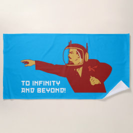 Toalha De Praia To infinity and bey