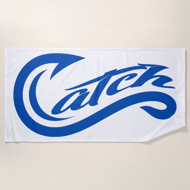 Toalha De Praia Toalha. Pegue. Tudo. Em todo lugar. (Frente)