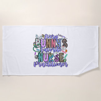 Toalha De Praia Todas as enfermeiras favoritas de Bunnys