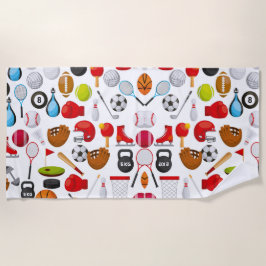 Toalha De Praia Todos os antecedentes desportivos