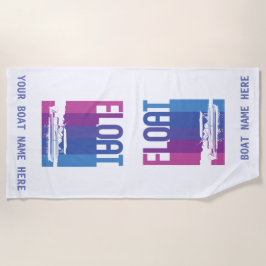 Toalha De Praia Toon Beach Towel Personalizado