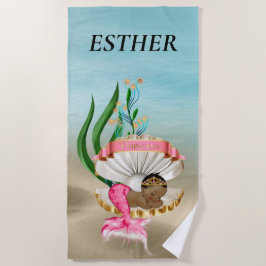 Toalha De Praia Torre de Praia de Bebê Americana Africana