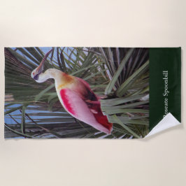 Toalha De Praia Torre de praia do Roseate Spoonbill