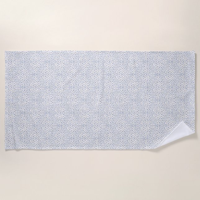 Toalha De Praia Torre de praia tropical submarina (Frente)