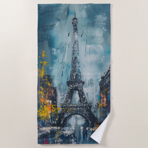 Toalha De Praia Torre Eifel