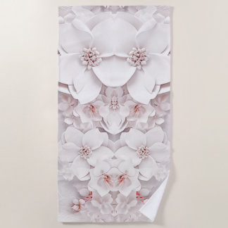 Toalha De Praia Torre Floral Pink-Blush de Ivory