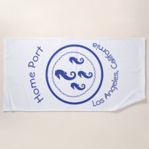 Towel de Praia - Cavalos do Mar de Porto Residenci