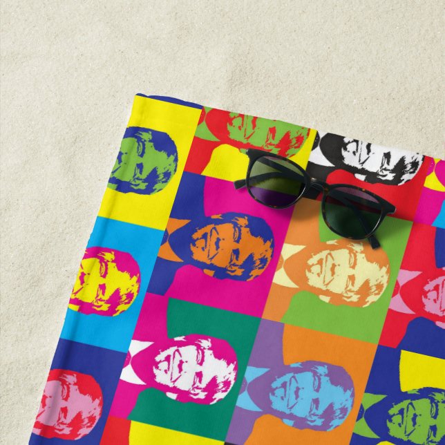 TOALHA DE PRAIA TOWELS DA BARRA POP DE TRUMP DONALD (In Situ)