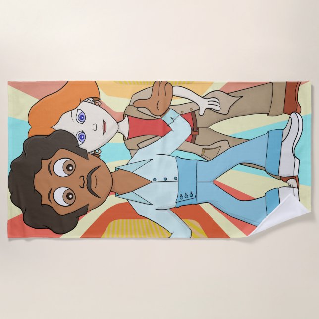 Toalha De Praia Traga De Volta (Frente)