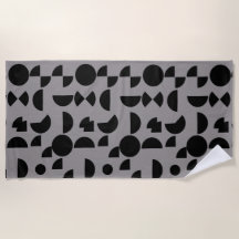 Tribal Geométrico Moderno da Cinza Negra