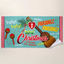 Toalha De Praia Trini Christmas é de Best / Marac e Cuatro