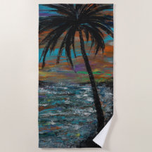 Tropaz Beach Towel