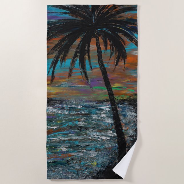 Toalha De Praia Tropaz Beach Towel (Frente)