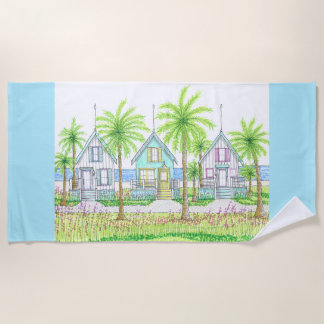 Toalha de Praia Tropical Shack