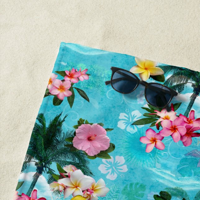 Toalha De Praia Tropix suave (In Situ)