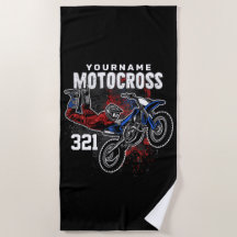 Truque FMX personalizado de Motocross Racing em Es