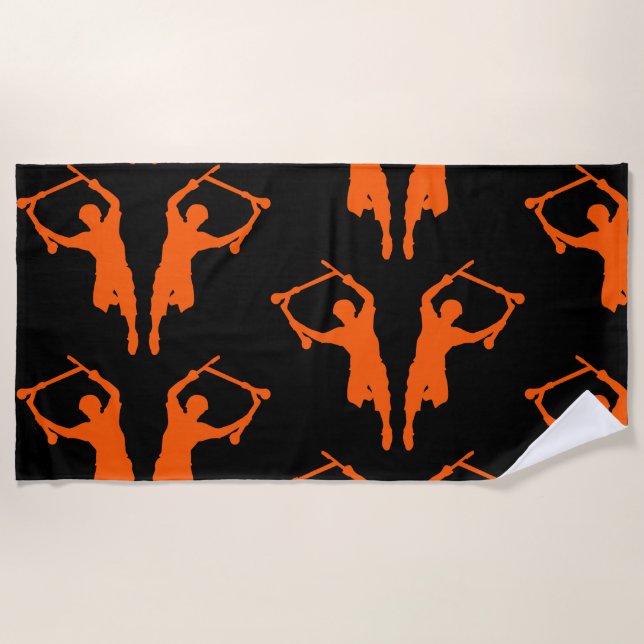 Toalha De Praia Truques de Cavaleiro Sem Patinete Pro (Frente)