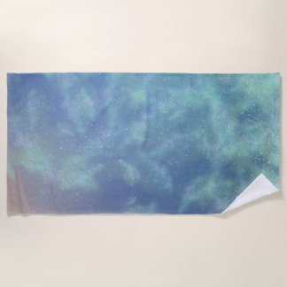 Toalha De Praia TSDS: Fundo de Arte do Cobrir Miral Akemi