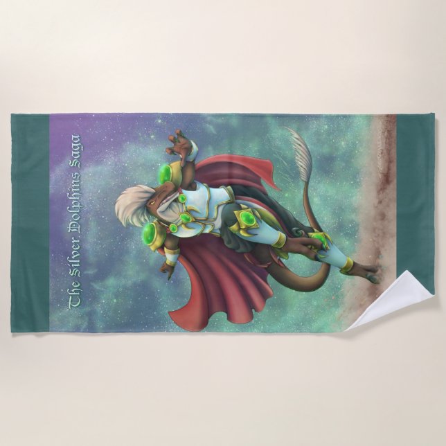 Toalha De Praia TSDS: Justin Arisdale Cobrir Art Solo Earth (Frente)