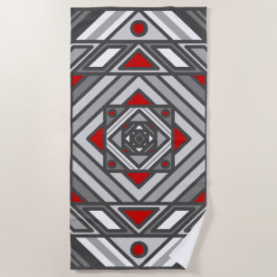 Toalha De Praia Tunnel Vision Beach Towel