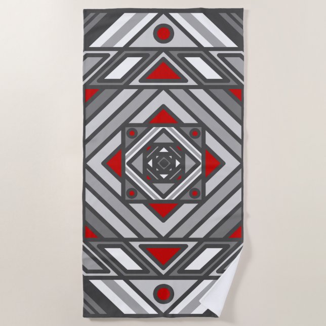 Toalha De Praia Tunnel Vision Beach Towel (Frente)