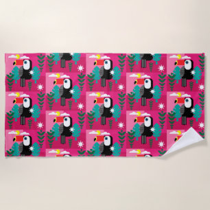 Toalha De Praia Turiano Tropical RainForest