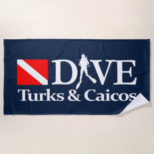 Toalha De Praia Turks e Caicos DV4