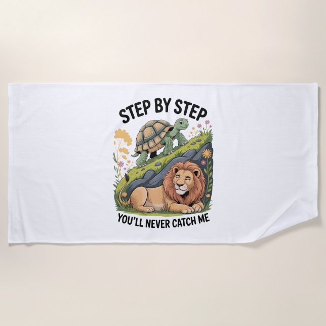 Toalha De Praia Turma de Natal com Aquarela (Frente)