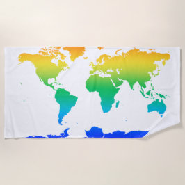 Toalha De Praia Um mundo de sol