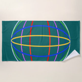 Toalha De Praia Um mundo sem guerra / logotipo